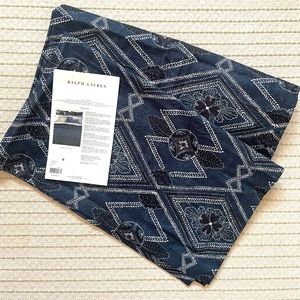 RALPH LAUREN “FRANCOIS” King Pillow Sham Pair